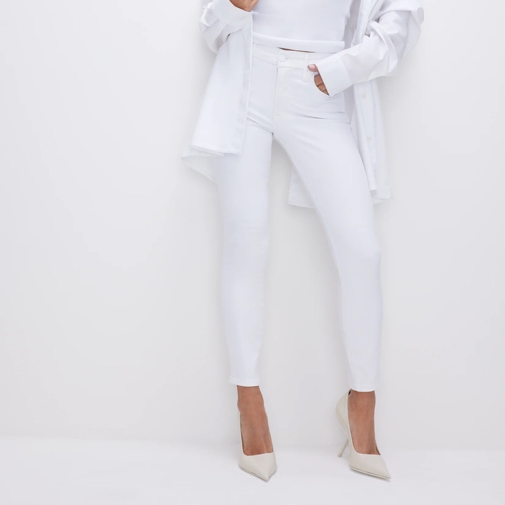 NEW GOOD AMERICAN Denim PETITE SKINNY JEANS